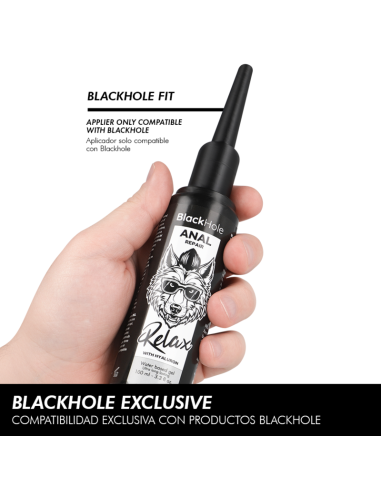 BLACK HOLE - ANAL LUBE APPLIER  L SIZE 100 ML