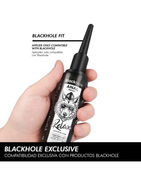 BLACK HOLE - ANAL LUBE APPLIER  L SIZE 100 ML