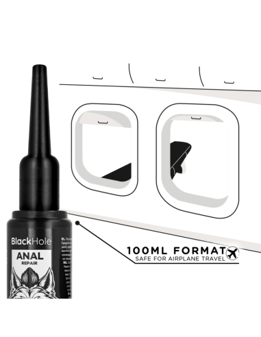 BLACK HOLE - ANAL LUBE APPLIER  L SIZE 100 ML