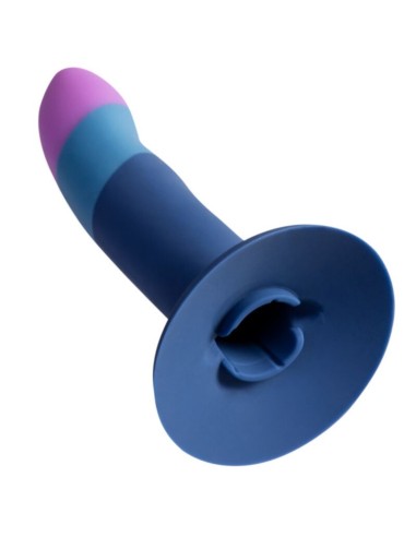 ROMP - PICCOLO SILICONE DILDO WITH TRICOLOR...