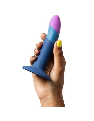 ROMP - PICCOLO SILICONE DILDO WITH TRICOLOR...