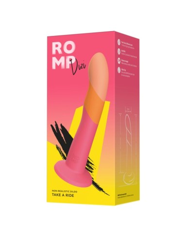 ROMP - DIZI SILICONE DILDO WITH SUCTION CUP...