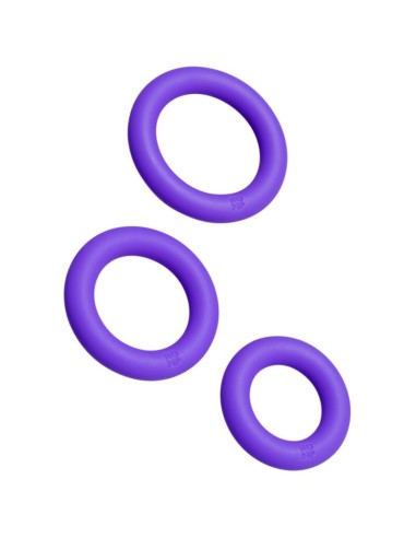 ROMP - REMIX TRIO SET OF 3 PURPLE SILICONE...