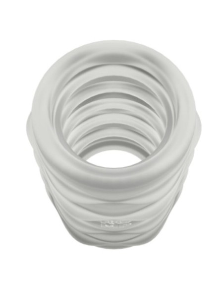 ROMP - MOSH TRANSPARENT MALE MASTURBATOR WITH 6 CM REVERSBLE SHEATH