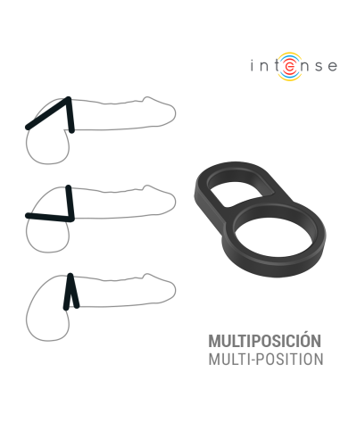 INTENSE - CONLETH ADJUSTABLE DOUBLE PENIS RING...