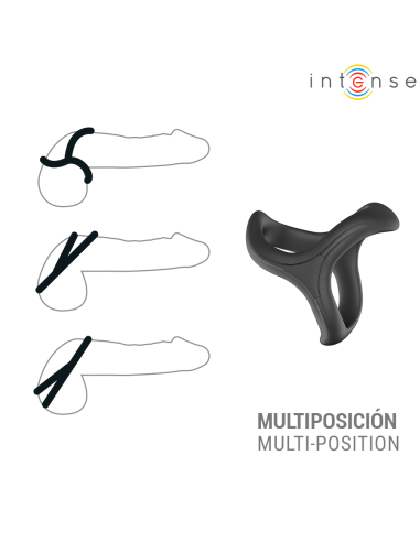 INTENSE - ALFIE ADJUSTABLE TRIPLE PENIS RING...