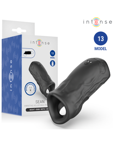 INTENSE - SEAN VIBRATING ADJUSTABLE PENIS RING...