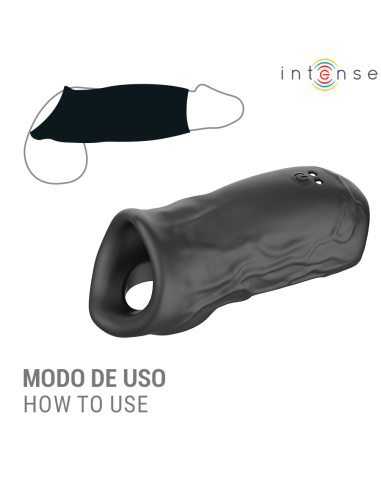 INTENSE - SEAN VIBRATING ADJUSTABLE PENIS RING...