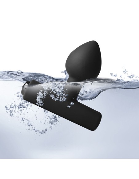 ROCKS-OFF - NOVA ASTRYX PREMIUM PLUG ANAL RECARGABLE 16 FUNCIONES NEGRO