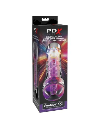 PDX ELITE - VIEWTUBE XXL LED TRANSPARENT...