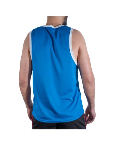 MACHO - CMV002 CAMISETA GYM AZUL S/M