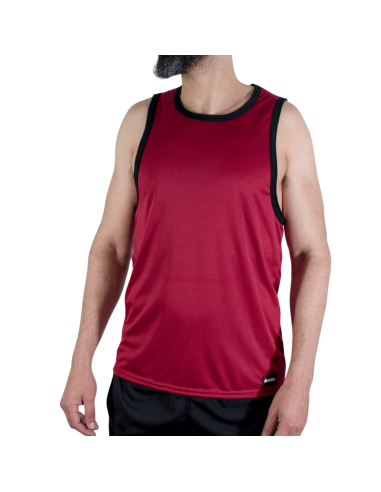 MACHO - CMV003 CAMISETA GYM GRANATE S/M