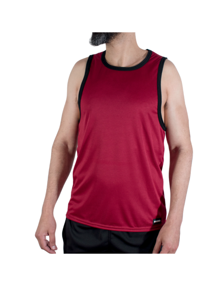 MACHO - CMV003 CAMISETA GYM GRANATE S/M