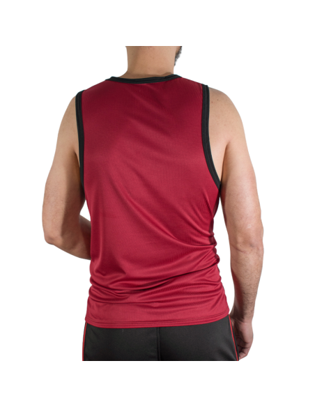 MACHO - CMV003 CAMISETA GYM GRANATE S/M