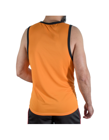 MACHO - CMV005 CAMISETA GYM NARANJA S/M