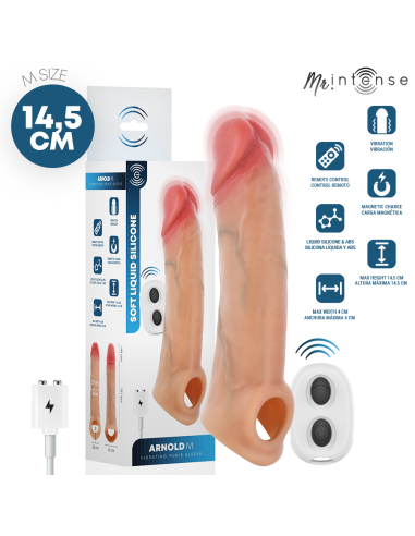 MR INTENSE - ARNOLD M VIBRATOR SILICONE PENIS...