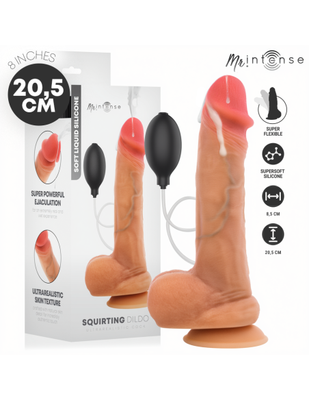 MR INTENSE - DANNY SILICONE EJACULATING DILDO 20.5 CM -Ø- 4 CM