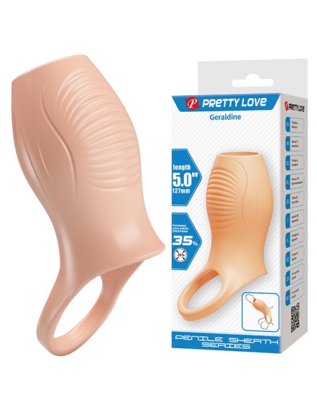 PRETTY LOVE - GERALDINE THICKENING PENIS SHEATH