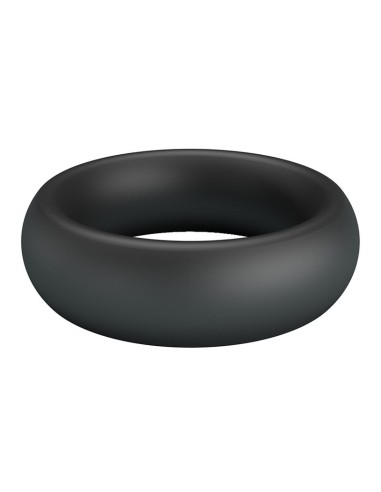CRAZY BULL - ELIO SILICONE COCK RING BLACK
