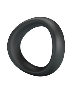 CRAZY BULL - VALEN ERGONOMIC SILICONE COCK RING BLACK 2