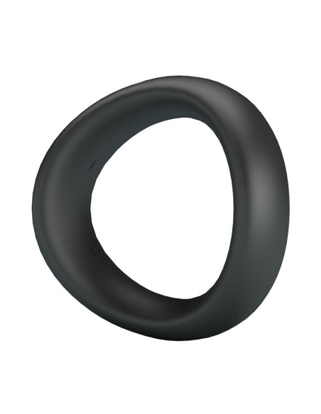 CRAZY BULL - VALEN ERGONOMIC SILICONE COCK RING BLACK