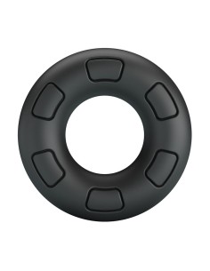CRAZY BULL - BERTRAM SUPER SOFT SILICONE COCK RING BLACK 2