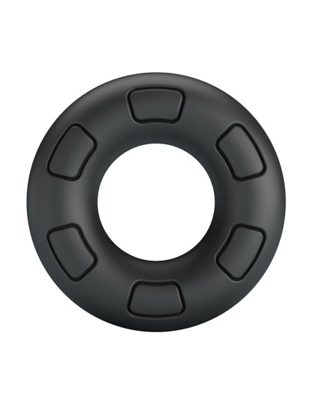 CRAZY BULL - BERTRAM SUPER SOFT SILICONE COCK RING BLACK