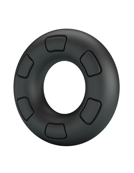 CRAZY BULL - BERTRAM SUPER SOFT SILICONE COCK RING BLACK