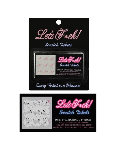 KHEPER GAMES - LETS F*CK! SCRATCH TICKETS