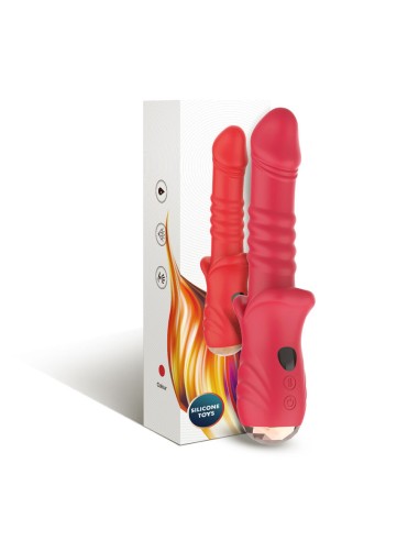 ARMONY - POINT A STIMULATING VIBRATOR DILDO RED