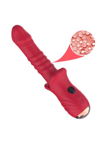 ARMONY - POINT A STIMULATING VIBRATOR DILDO RED
