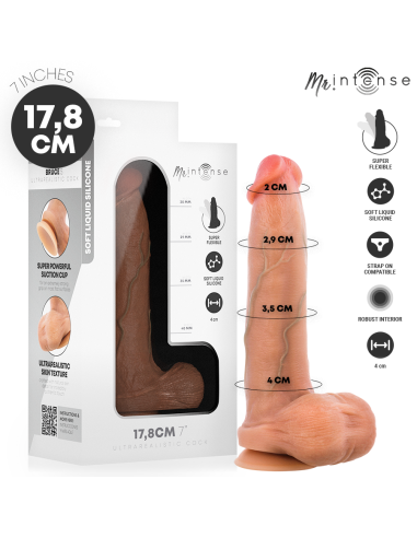 MR INTENSE - BRUCE S SILICONE DILDO WITH...