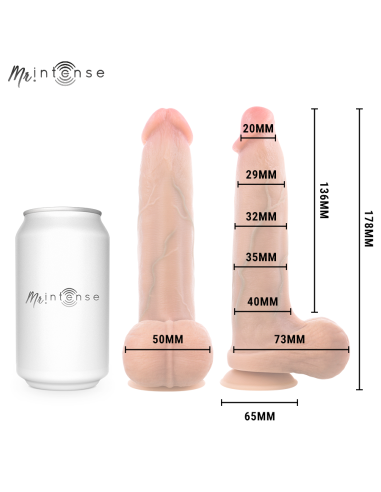 MR INTENSE - BRUCE S SILICONE DILDO WITH...