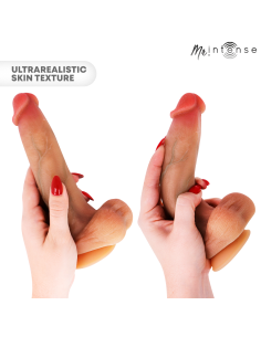 MR INTENSE - BRUCE M SILICONE DILDO WITH TESTICLES 20 CM... 2