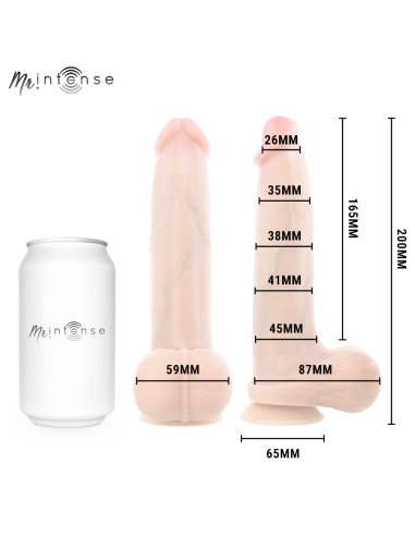 MR INTENSE - BRUCE M SILICONE DILDO WITH...