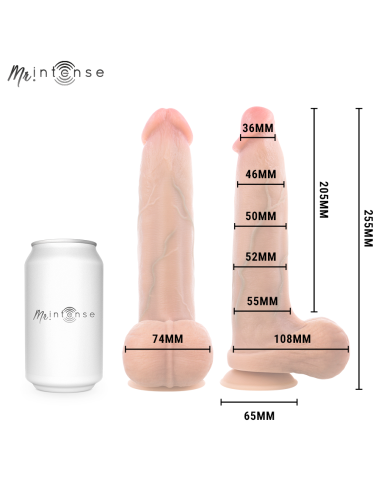 MR INTENSE - BRUCE XL SILICONE DILDO WITH...
