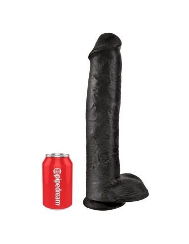 KING COCK - REALISTIC DILDO WITH TESTICLES 38...