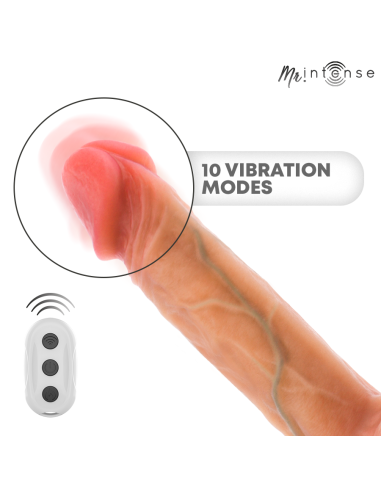 MR INTENSE - LOGAN VIBRATOR DILDO SILICONE WITH...