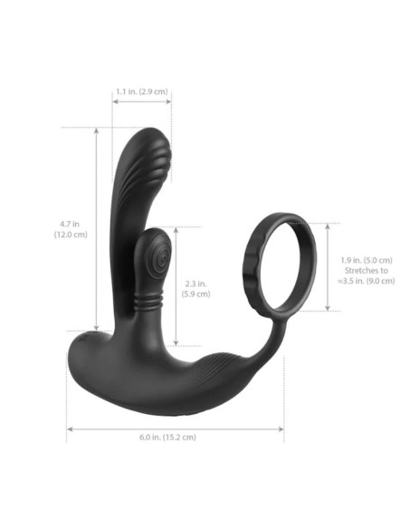 ANAL FANTASY ELITE - ASS-GASM INTIMOTION RECHARGEABLE ANAL  PERINEAL STIMULATOR