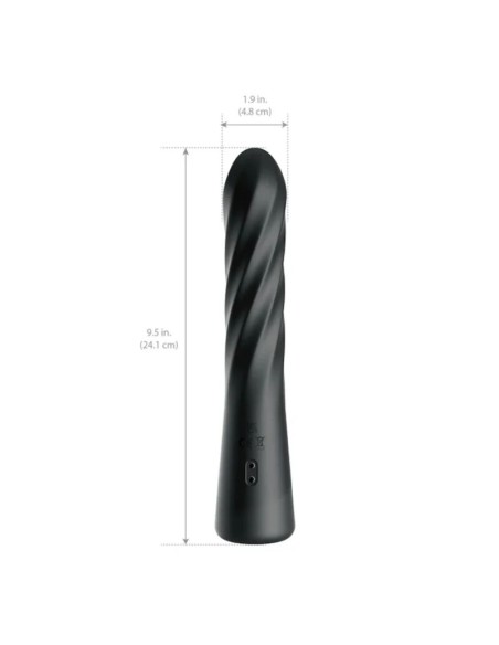 ANAL FANTASY ELITE - TWIST ECSTASY RECHARGEABLE ROTATING ANAL STIMULATOR