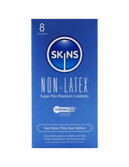SKINS - LATEX-FREE CONDOMS PACK OF 8