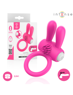 INTENSE - HOPPS VIBRATING PENIS RING WITH CLITORAL...