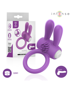 INTENSE - HOPPS VIBRATING PENIS RING WITH CLITORAL...