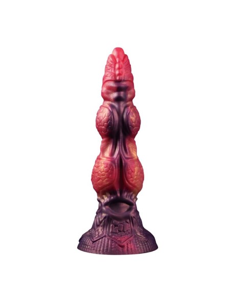 POWER MONSTERS - SAVAGE BEASTLORD TRICOLOR FANTASY SILICONE DILDO 24 CM Ø 5 CM