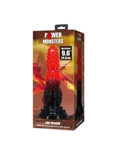 POWER MONSTERS - FIRE DRAGON FANTASY DILDO WITH SUCTION... 2