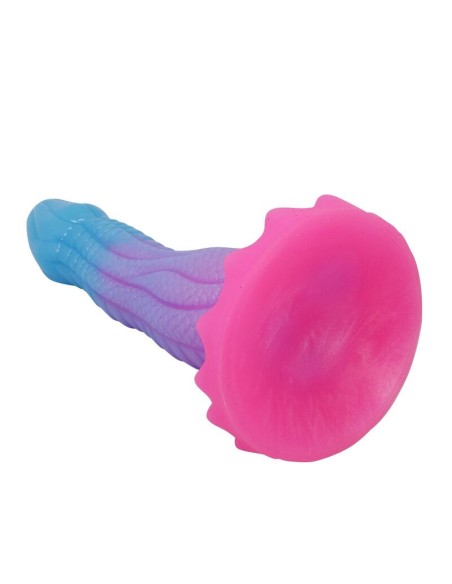POWER MONSTERS - VOID PYTHON FANTASY DILDO WITH SUCTION CUP 20.5 CM Ø 5.2 CM BLUE, PURPLE  PINK