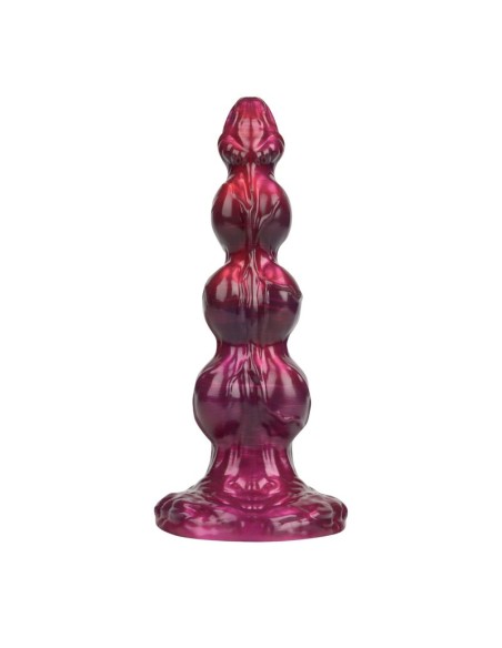POWER MONSTERS - PRIMAL BEASTLORD PINK TRANSLUCENT FANTASY SILICONE DILDO 26 CM Ø 5 CM