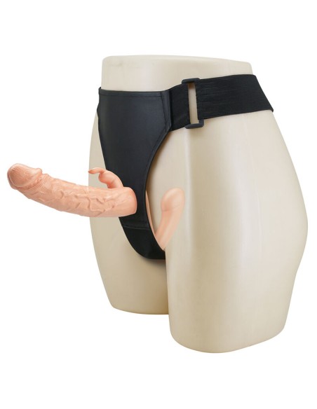 BAILE - CHARLOTTE HOLLOW DOUBLE PENETRATION STRAP-ON FLESH