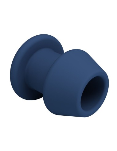 MR PLAY - JACK BLUE SILICONE HOLLOW ANAL PLUG...