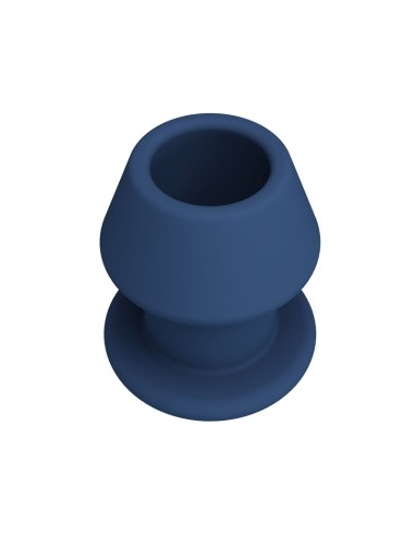 MR PLAY - JACK BLUE SILICONE HOLLOW ANAL PLUG...